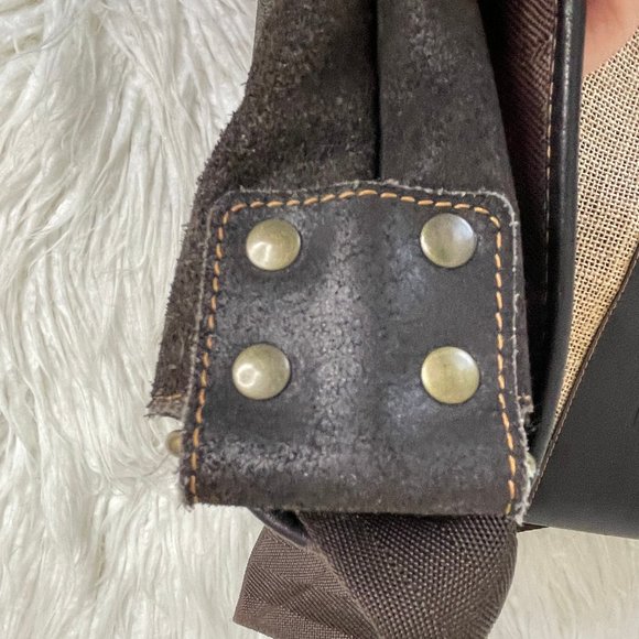 Juan Valdez Cafe Leather Straw Shoulder Bag Crossbody Tote Purse Messenger RARE - Picture 9 of 9